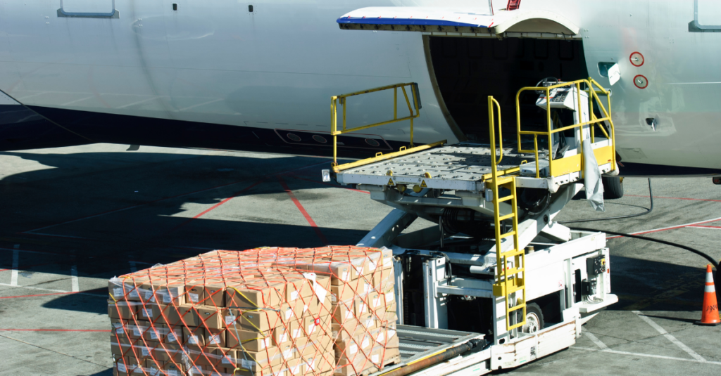 planeside cargo and central examination station